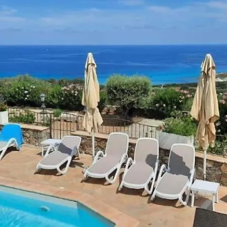 Prázdninový dům Ghjunchitu - Vue Et Piscine Privee Proche De L'ile Rousse *
